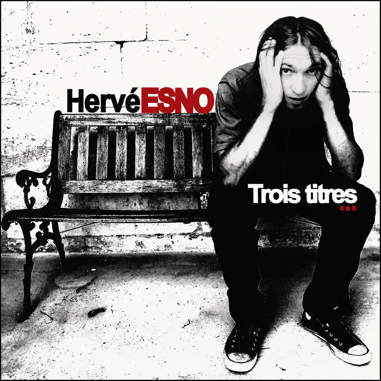 Pochette recto de Trois titres par Hervé Esno