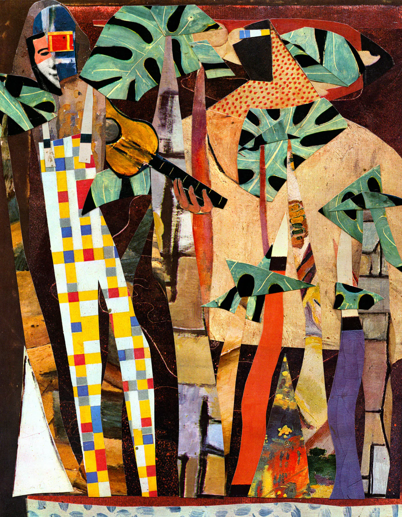 Idées reçues sur les tropiques, collage de ZULU