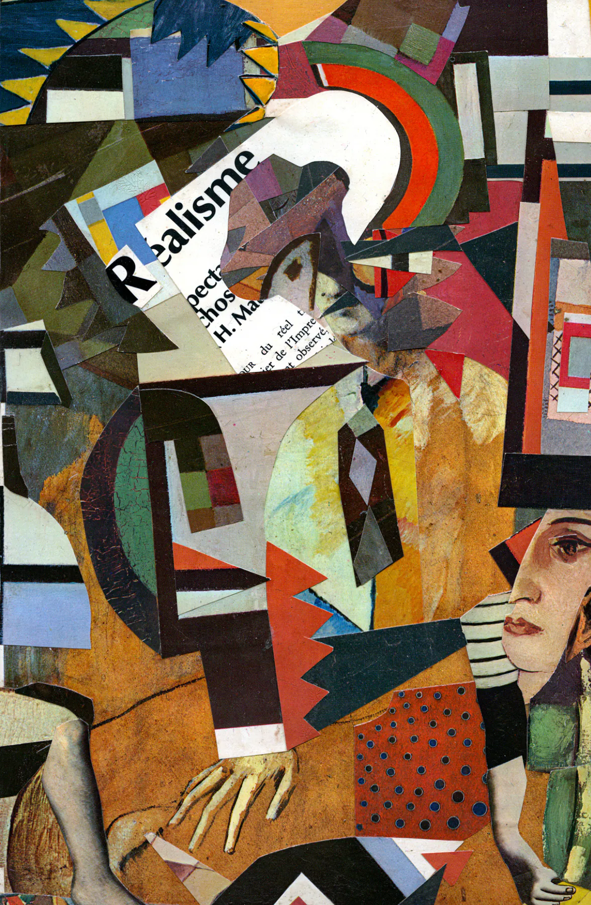 Le Réalisme n'existe pas, collage de ZULU