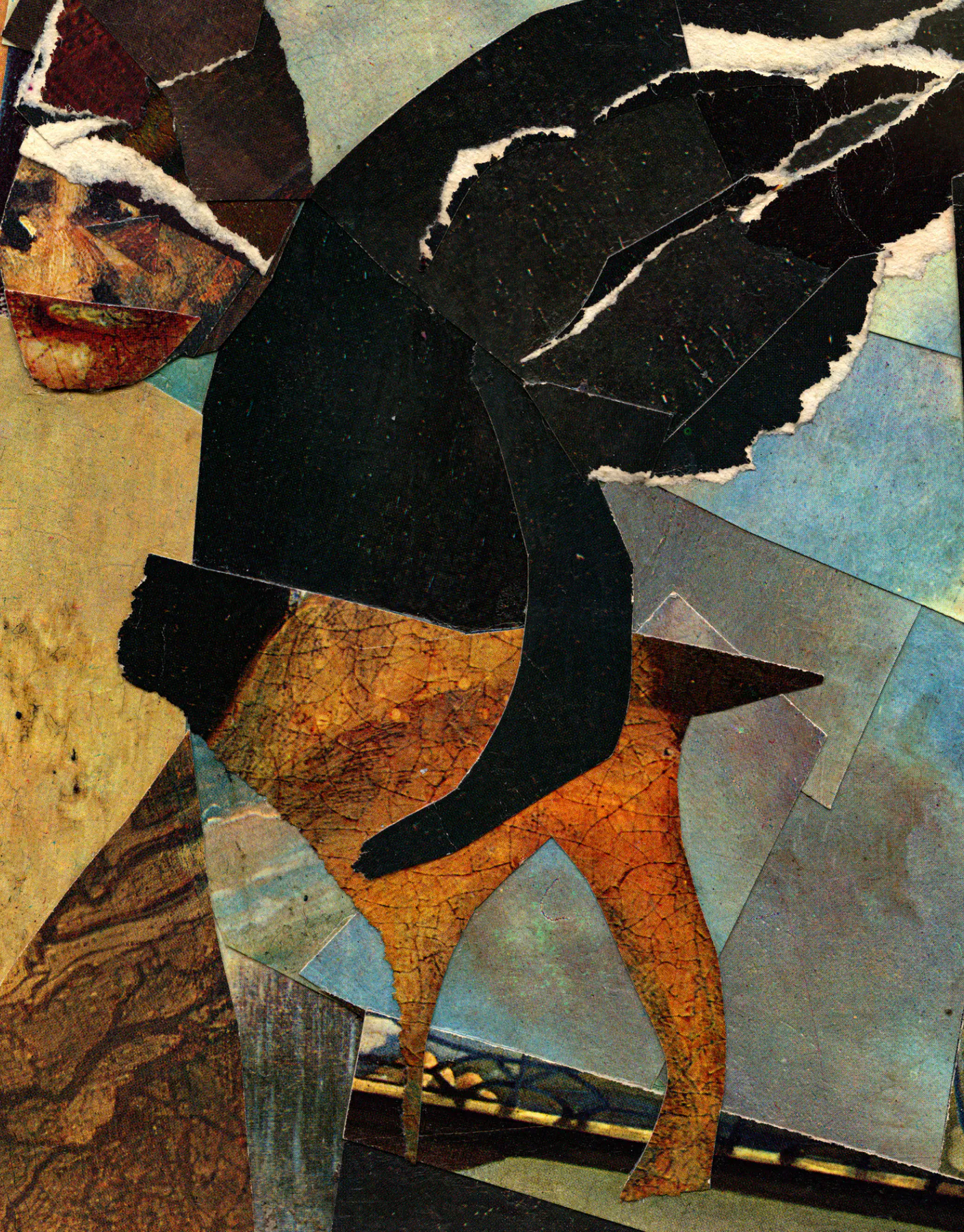 Chapoule l'Artiste, collage de ZULU
